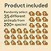 NEXT STOP M 35 PCS Mystery Animal Figurines Randomly Selected from Over 200 Unique 3D Printed Animal Figurines Fidget Desk Toys for Kids Party Favors Classroom Rewards for Easter Egg Stuffers - Image 4