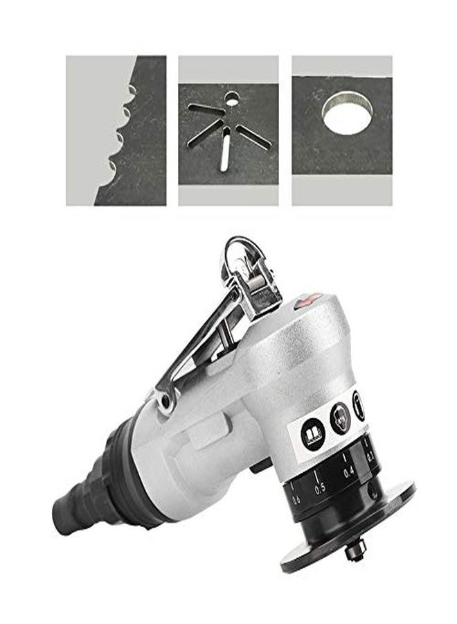 Walfront Adjustable 45° Pneumatic Chamfering Tool Air Powered Beveling Tool Handheld Deburring Grinder with US Type Interface Small Lightweight for Metal Working Projects - Image 4