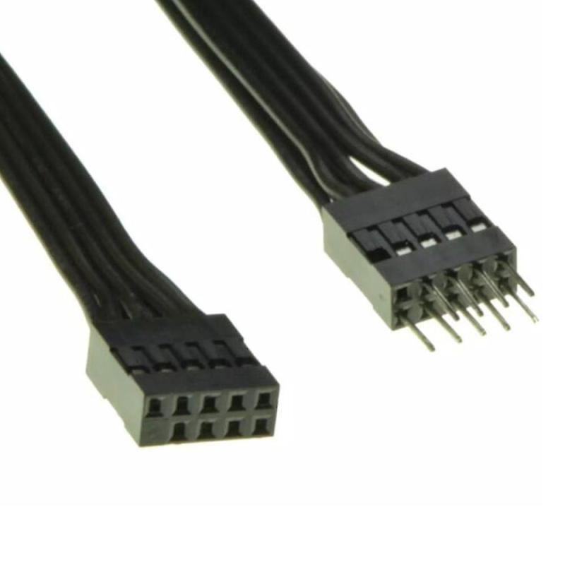USB 2.0 Extension Cable: 30cm 24AWG Parallel Wires PVC Material - 9-Pin Male To Female Connector For Host Case Front Panel Cable Management - Image 3