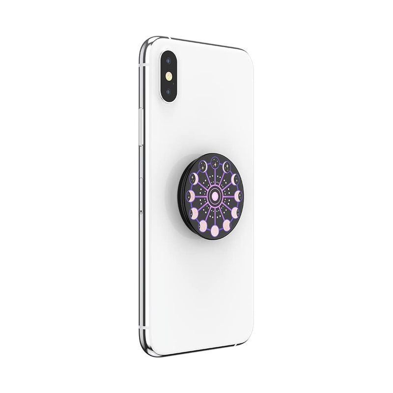 PopSockets Adhesive Phone Grip, Holder, Phone Stand, Celestial - Lunar Cycle (Gloss) - Image 3