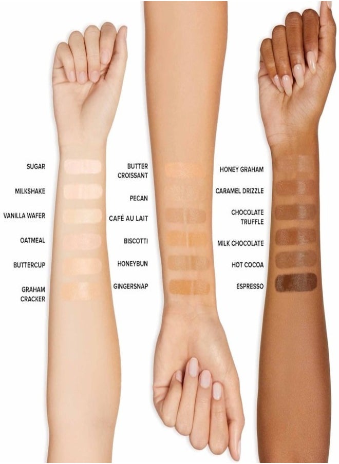 Too FacedCosmetics - Too Faced Born This Way Ethereal Light Illuminating Smoothing Concealer Honey Graham - Tan With Neutral Undertones 5ml - Image 1