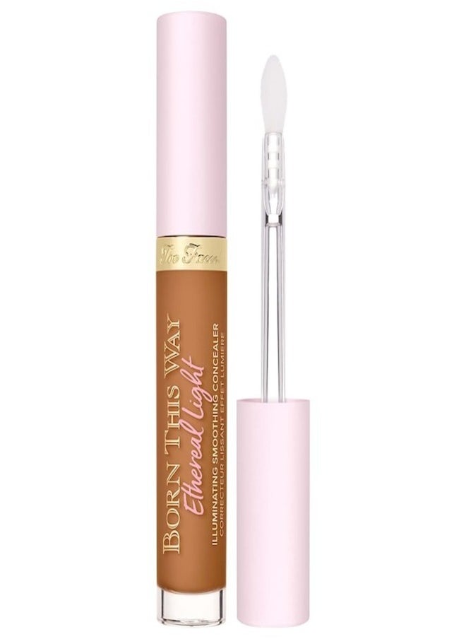 Too FacedCosmetics - Too Faced Born This Way Ethereal Light Illuminating Smoothing Concealer Honey Graham - Tan With Neutral Undertones 5ml - Image 1