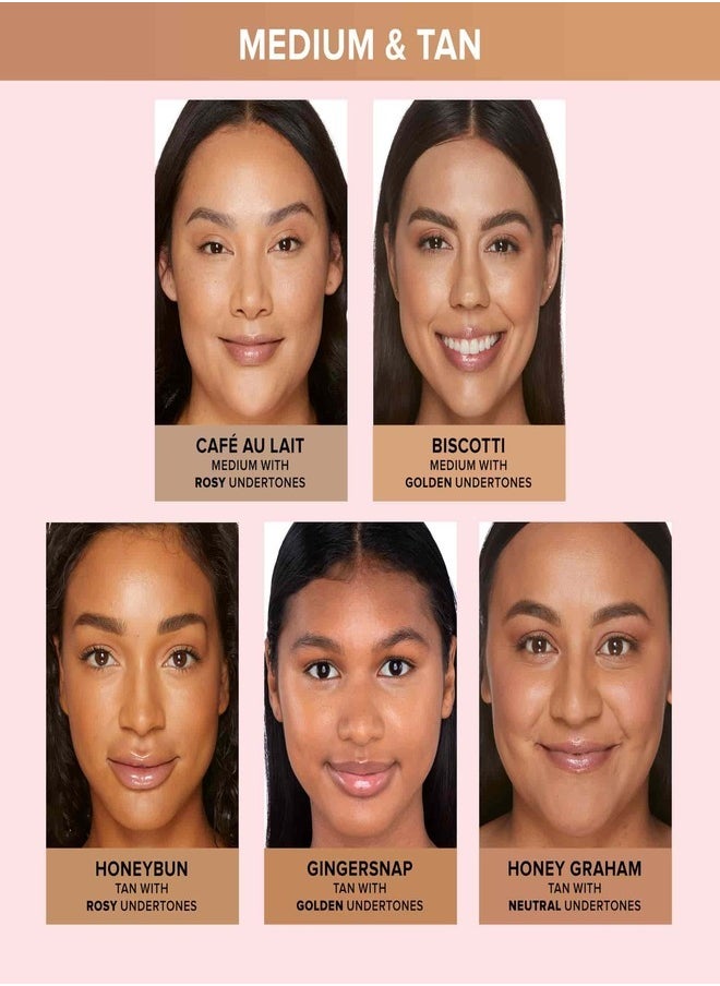 Too FacedCosmetics - Too Faced Born This Way Ethereal Light Illuminating Smoothing Concealer Honey Graham - Tan With Neutral Undertones 5ml - Image 1