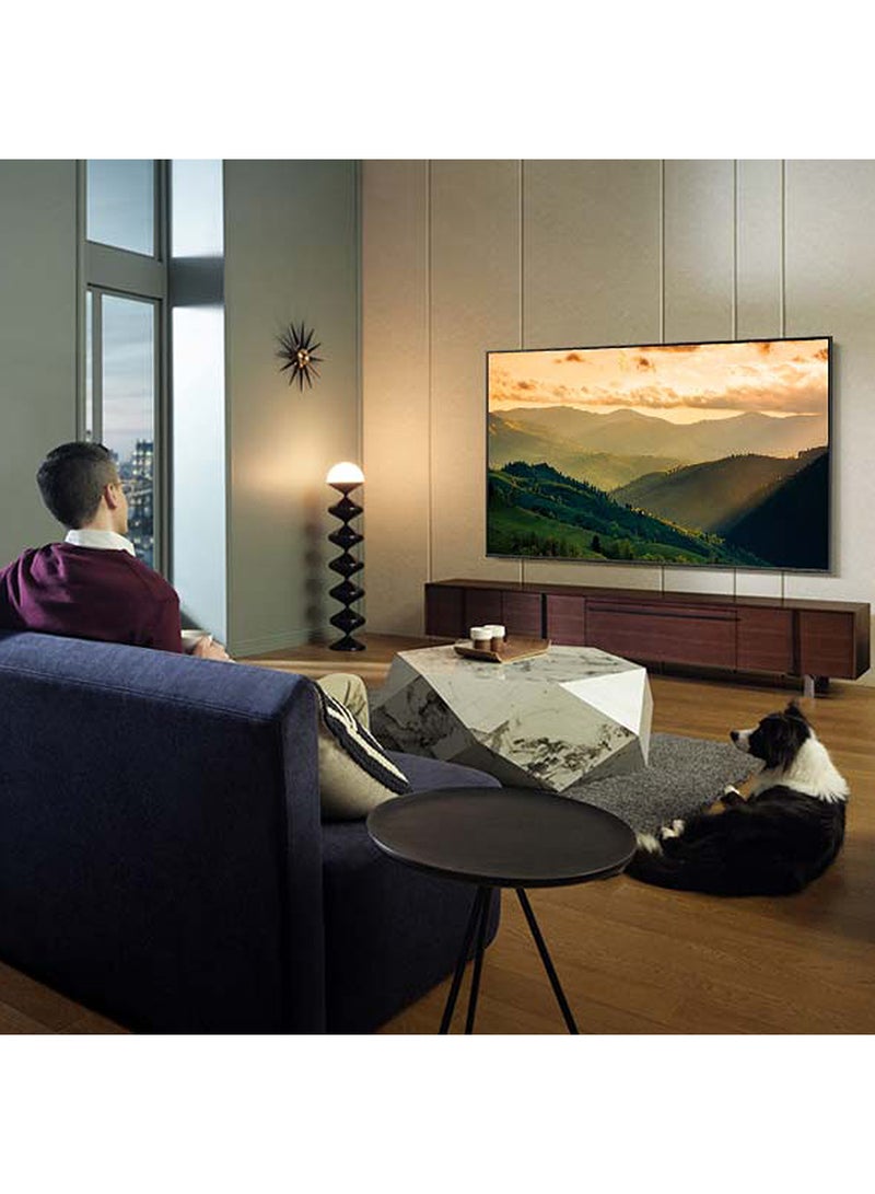 Samsung 75 Inch QLED 4K Smart TV 2023 75Q60C Titan Grey - Image 4