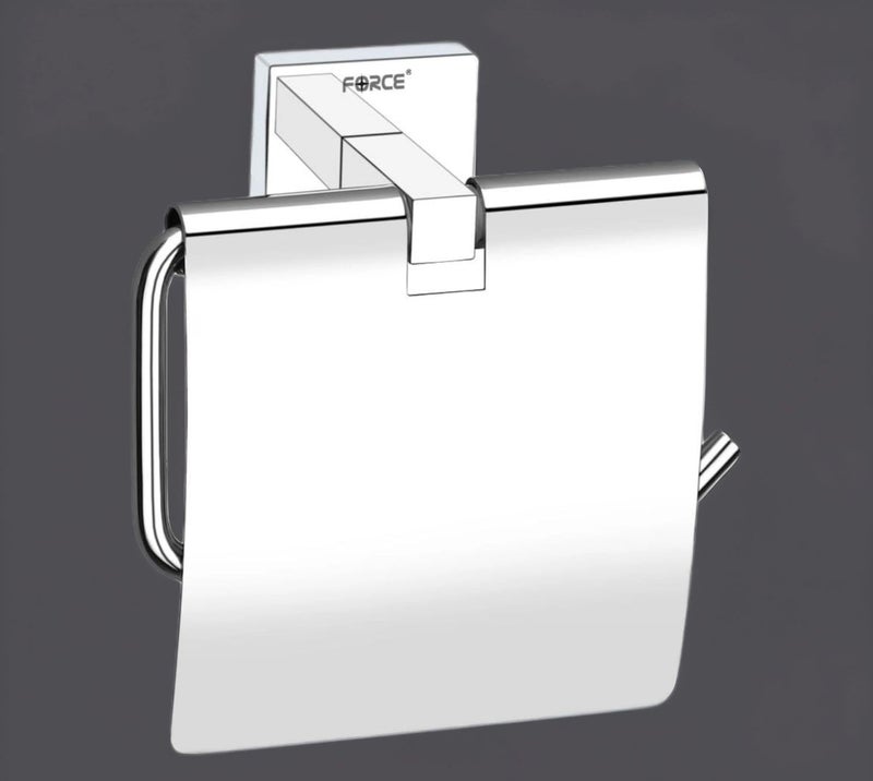 Force Toilet Paper Roll Holder Square for Bathroom Stainless Steel 304 Toilet Paper Holder in Bathroom Toilet Tissue Roll Holder for Bathroom Toilet roll Stand Bathroom Accessories  - Image 4