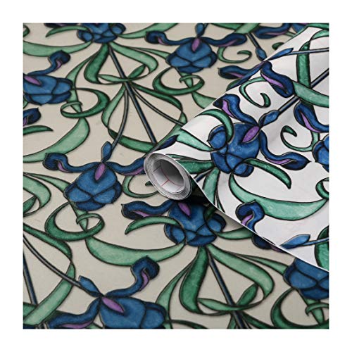 d-c-fix 346-0616 Self-Adhesive Privacy Glass Window Film, Minster/Iris, 17" x 78" Roll - Image 5