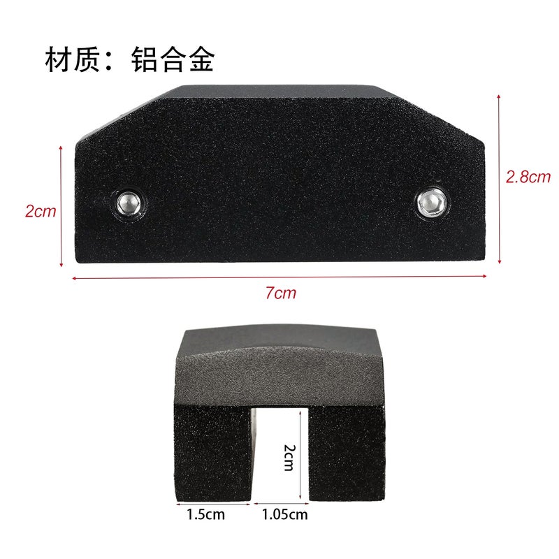 For 5th Generation Camaro Lexus GSF Ford Focus Aluminum Jack Pad 4pcs - Image 3