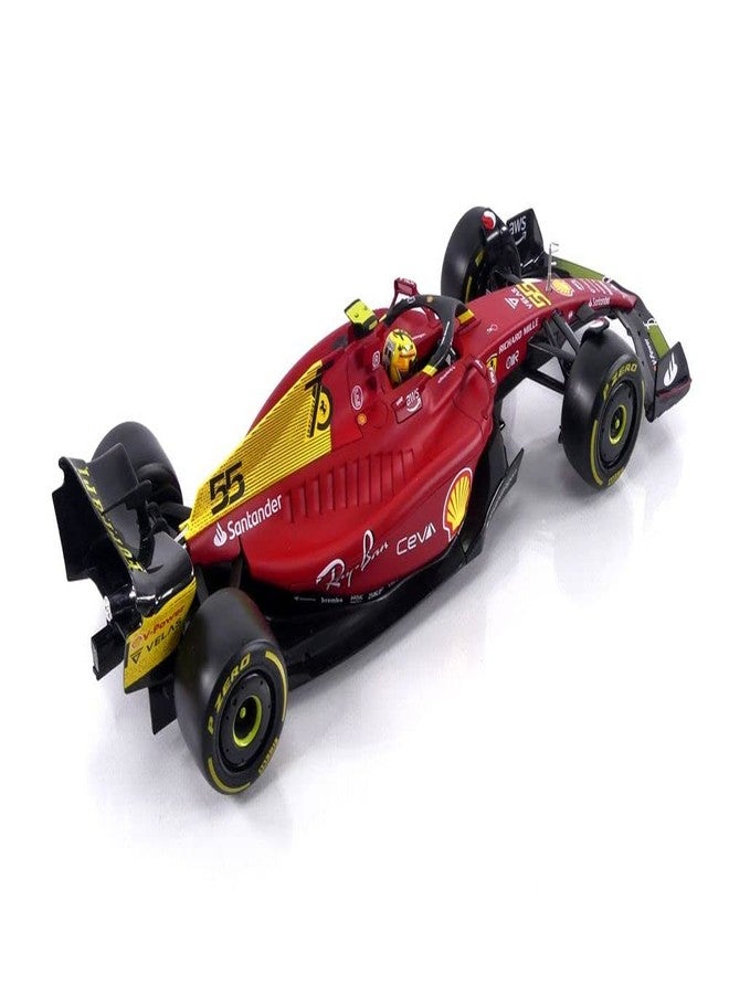 بوراجو كارلوس ساينز F1 فيراري F1-75 2022 BBurago Formula 1 Gp Italia Monza 1/18 - Image 5