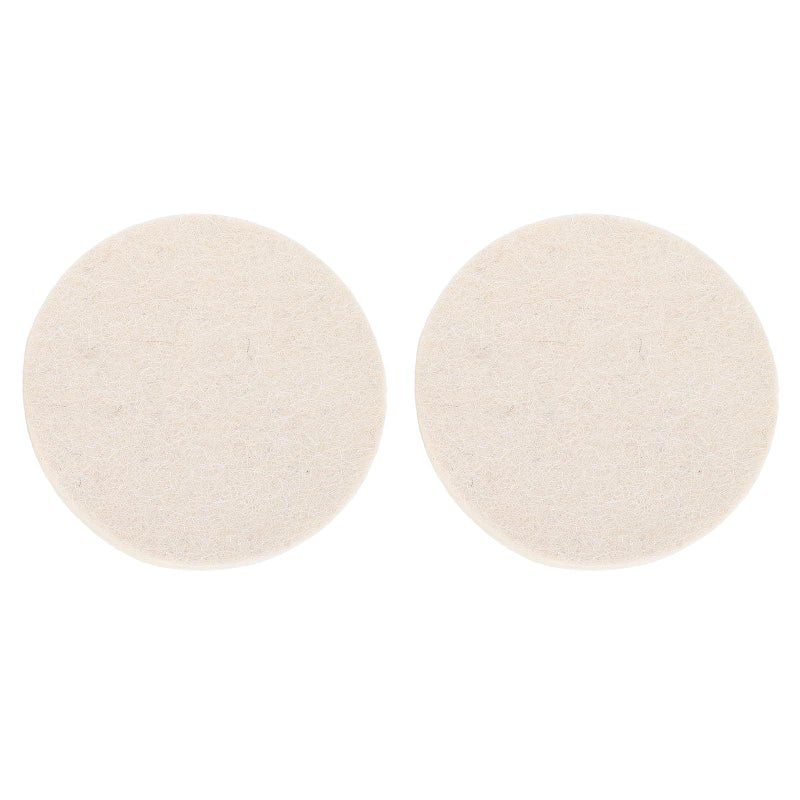 4 Inch High Density Wool Polishing Discs Self Adhesive Buffing Pads For Automotive Repair - Image 2