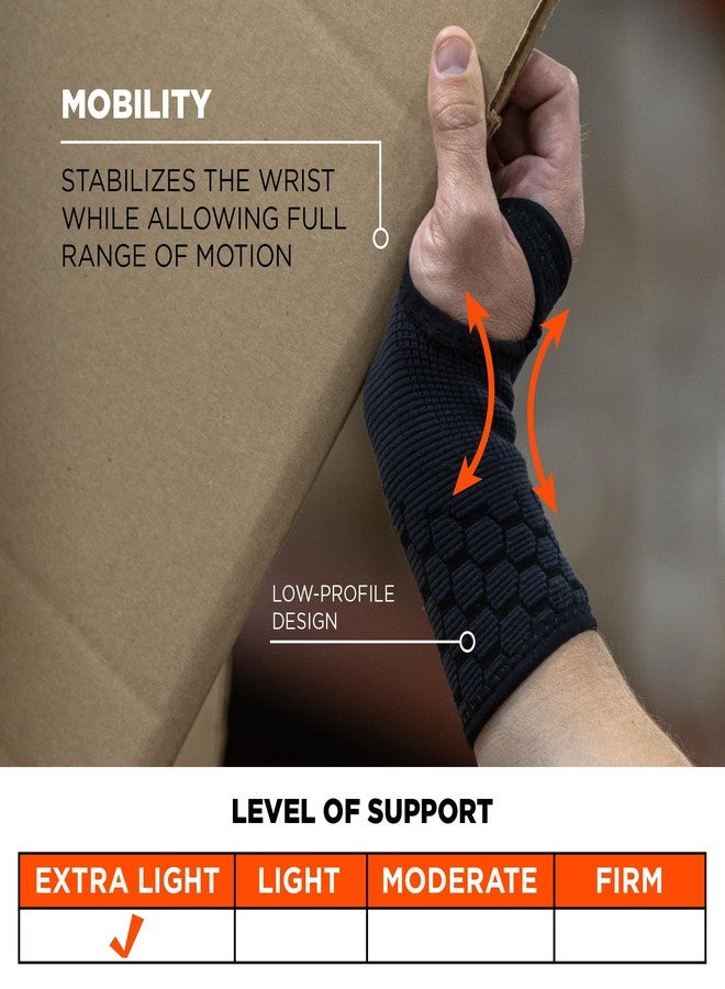 Ergodyne ProFlex 660 Wrist Support Sleeve, Compression Style - Image 3