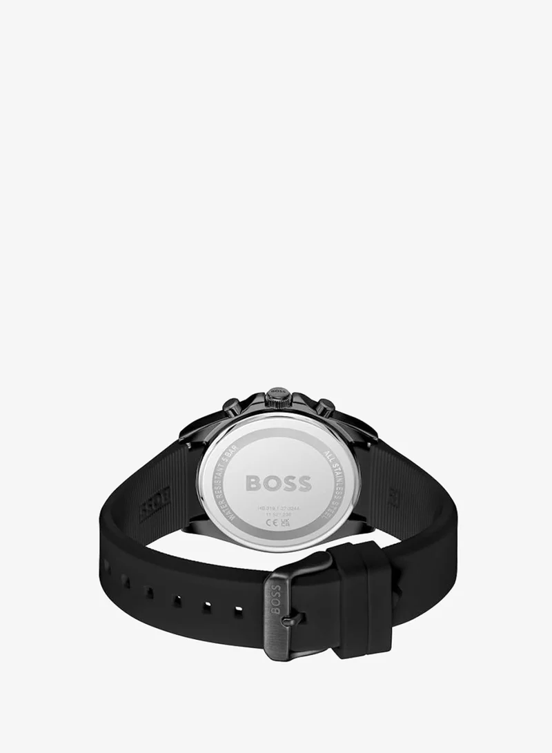 BOSS  Chronograph Quartz analog Watch with Silicone strap for Men | Best Price UAE