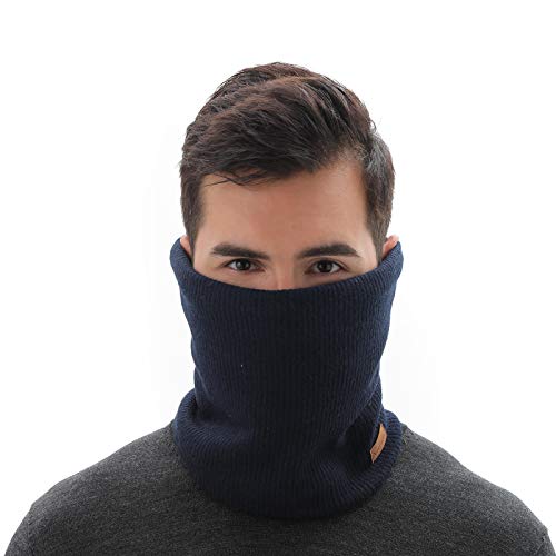 NovForth Winter Neck Warmer Men Ski, Neck Gaiter Face Scarf Women, Fleece Scarf for Men Gaiter Mask, Thick Windproof Scarves - Image 2