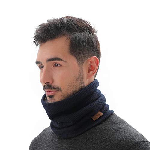 NovForth Winter Neck Warmer Men Ski, Neck Gaiter Face Scarf Women, Fleece Scarf for Men Gaiter Mask, Thick Windproof Scarves - Image 3