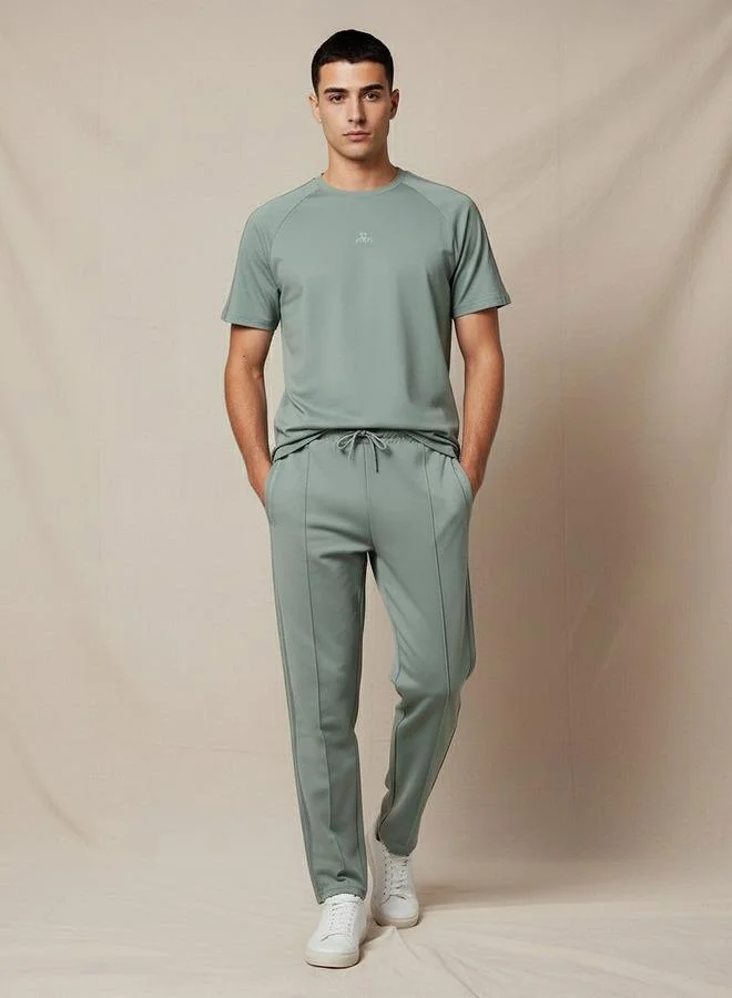 Kappa GREEN Kappa Men Drawstring Waist Track Pants for Men | Best Price UAE