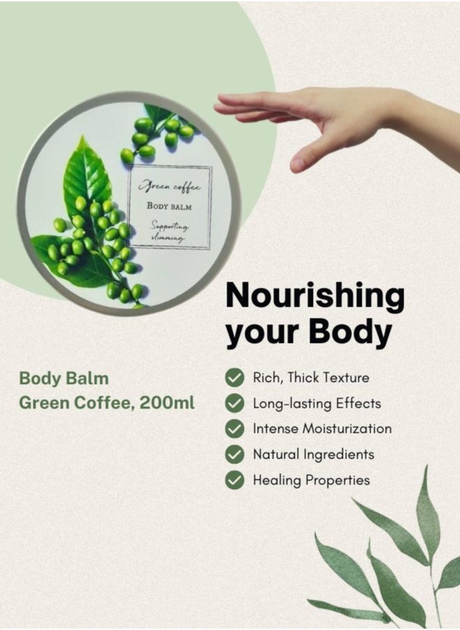 Soap&Friends Soap&Friends Green Coffee Algae Slimming Body Balm - 200ml  - Image 3