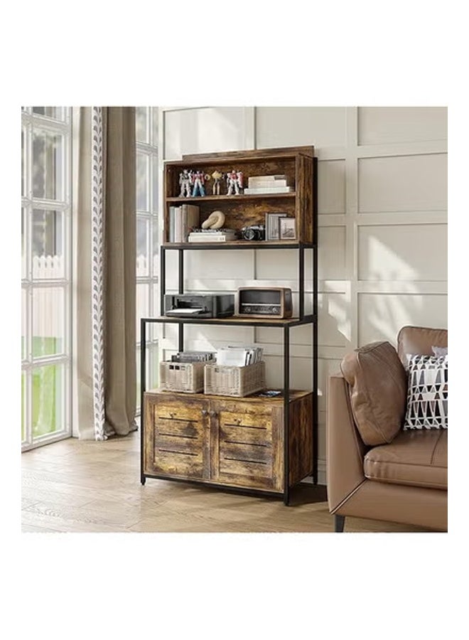 كيكي رف خباز متعدد الطبقات للمطبخ مع حامل فرن ميكروويف ورف تخزين متعدد الاستخدامات للاستخدام المنزلي - Image 3