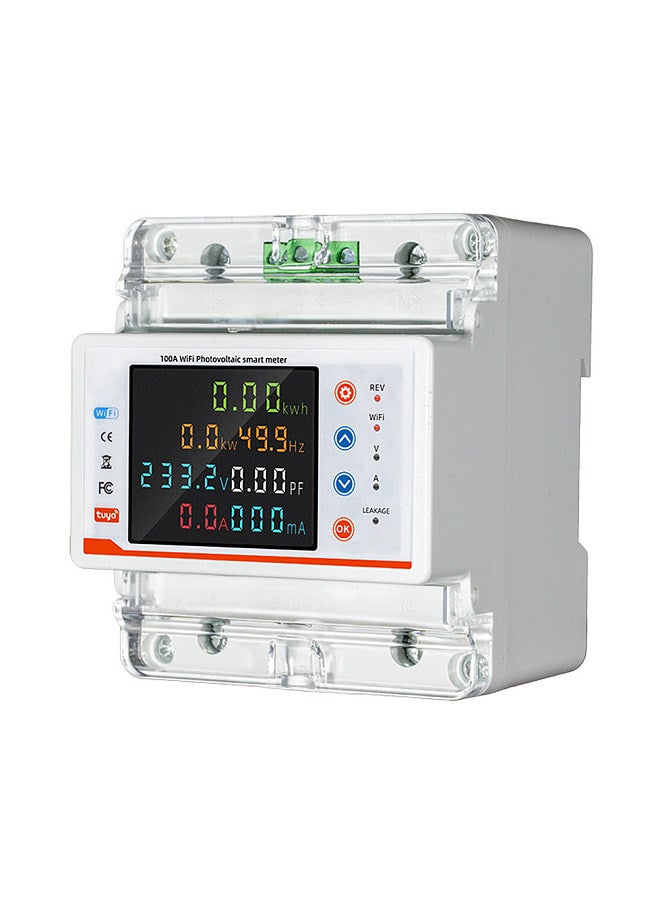 Tuya WiFi Intelligent Circuit Breaker Bidirectional Metering Power Meter Reclosure Switch with Multiple Protections Timing Schedule APP Control Functions  - Image 4