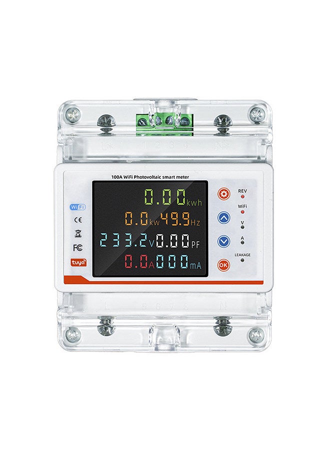 Tuya WiFi Intelligent Circuit Breaker Bidirectional Metering Power Meter Reclosure Switch with Multiple Protections Timing Schedule APP Control Functions  - Image 2