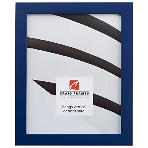 Craig Frames Confetti, Modern Blue Picture Frame, 11 x 14 Inch - Image 1