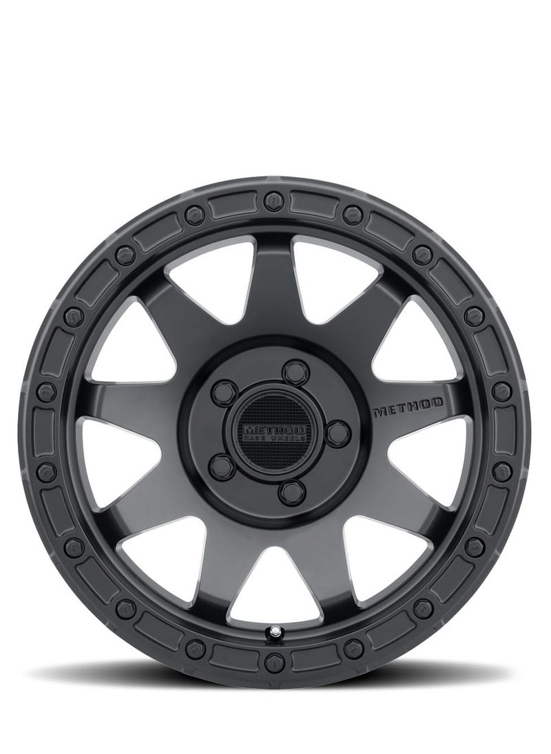 Method Race Wheels Mr317 Matte Black Wheel With Aluminum (17 X 8.5 Inches /5 X 5 Mm, 0 Mm Offset) 