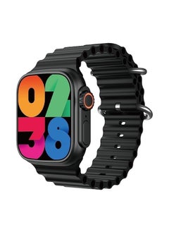 ماركة غير محددة ساعه ذكيه HK ULTRA 2 الاصدار التاسع شاشه 2.12 بوصه سوبر اموليد - بلوتوث - NFC - جوجل ماب - شات GPT - شاحن لاسلكى  - Image 3