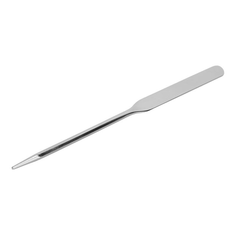 Liquid Foundation Spatula Stainless Steel Ergonomic Nail Art Makeup Stirring Rod for Makeup Artist - Image 1