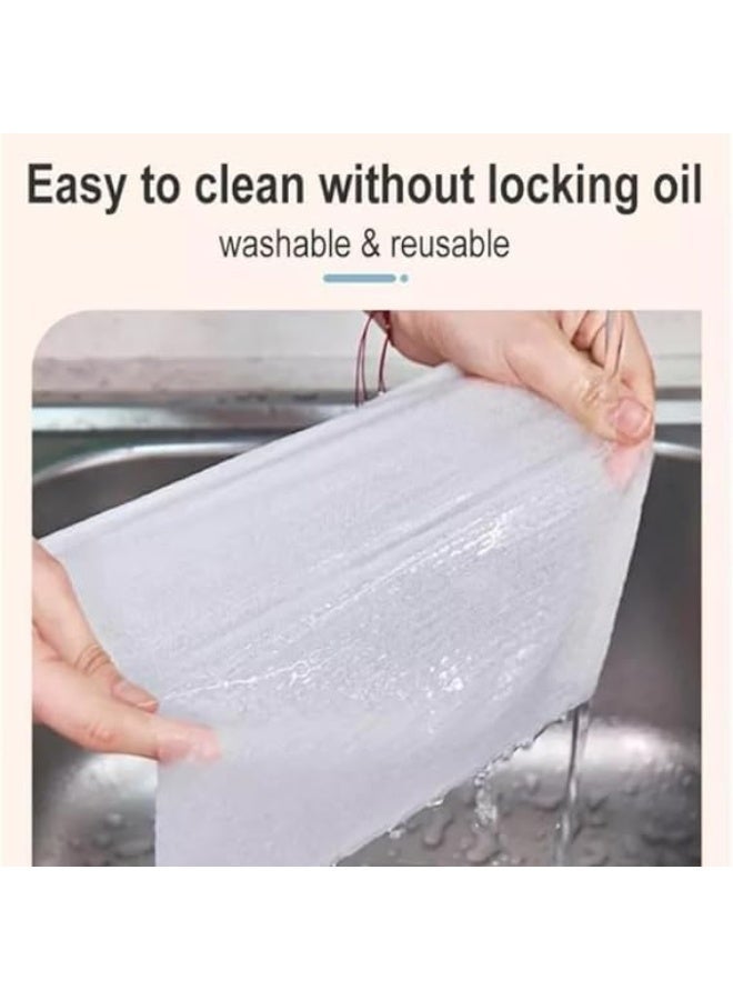 Disposable Kitchen Wipes- Grease-Removing Wipes -, Strong Restaurant Wipes for Removing Grease, Oil, and Food Stains, and Cleaning Glass Tables, 80 Pieces - Disposable Kitchen Cleaning Wipes for Sanitizing the Kitchen, Household Wipes for Removing Grease Stains, Paper Wet Wipes for Cleaning Glass and Tables - Grease-Removing Wet Wipes - Image 2