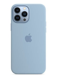 Apple iPhone 13 Pro Max Silicone Case with MagSafe – Blue Fog