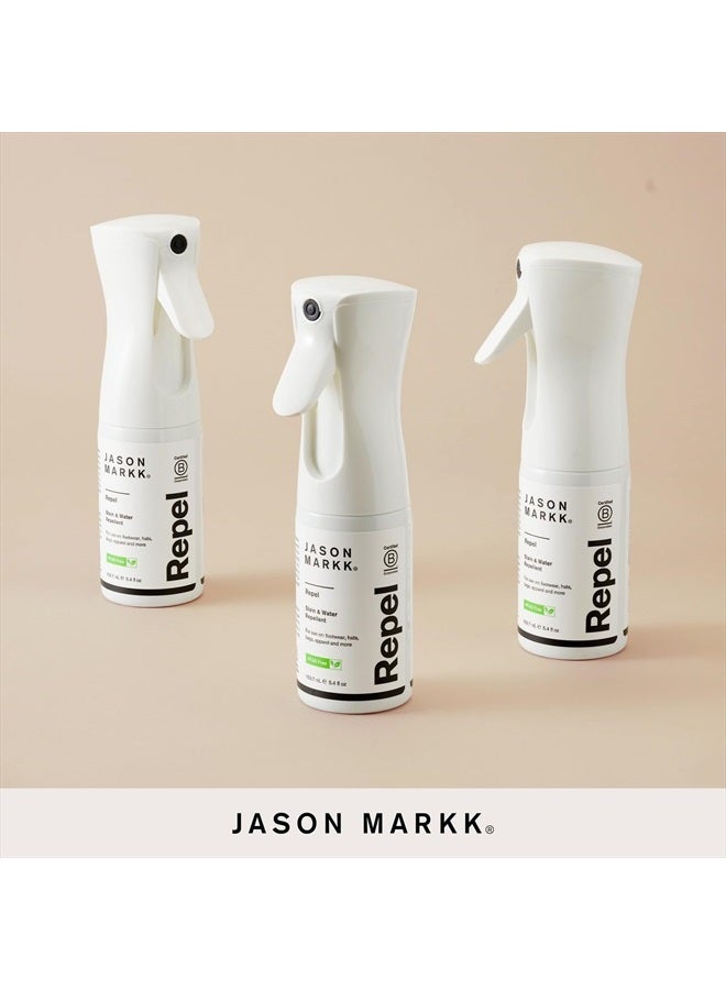 Jason Markk 5.4 oz. Repel Spray - Eco-Friendly - Water-Based - Creates Durable & Breathable Barrier that Repels Liquids & Stains - Safe on All Materials Including Suede, Nubuck, Leather, and More - Image 2