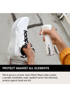 Jason Markk 5.4 oz. Repel Spray - Eco-Friendly - Water-Based - Creates Durable & Breathable Barrier that Repels Liquids & Stains - Safe on All Materials Including Suede, Nubuck, Leather, and More  - Image 3