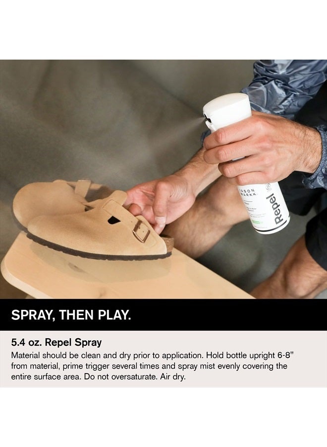 Jason Markk 5.4 oz. Repel Spray - Eco-Friendly - Water-Based - Creates Durable & Breathable Barrier that Repels Liquids & Stains - Safe on All Materials Including Suede, Nubuck, Leather, and More - Image 4