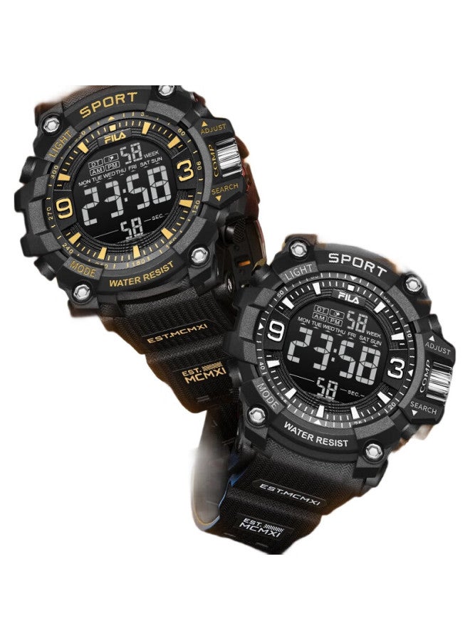 FILA Electronic Watch, Luminous, For Middle School Students' Exams, Trendy Sports Waterproof Wristwatch For College Students, 6564-005 - Image 3