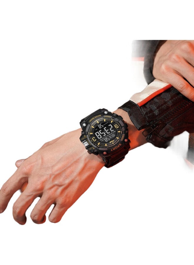 FILA Electronic Watch, Luminous, For Middle School Students' Exams, Trendy Sports Waterproof Wristwatch For College Students, 6564-005 - Image 1