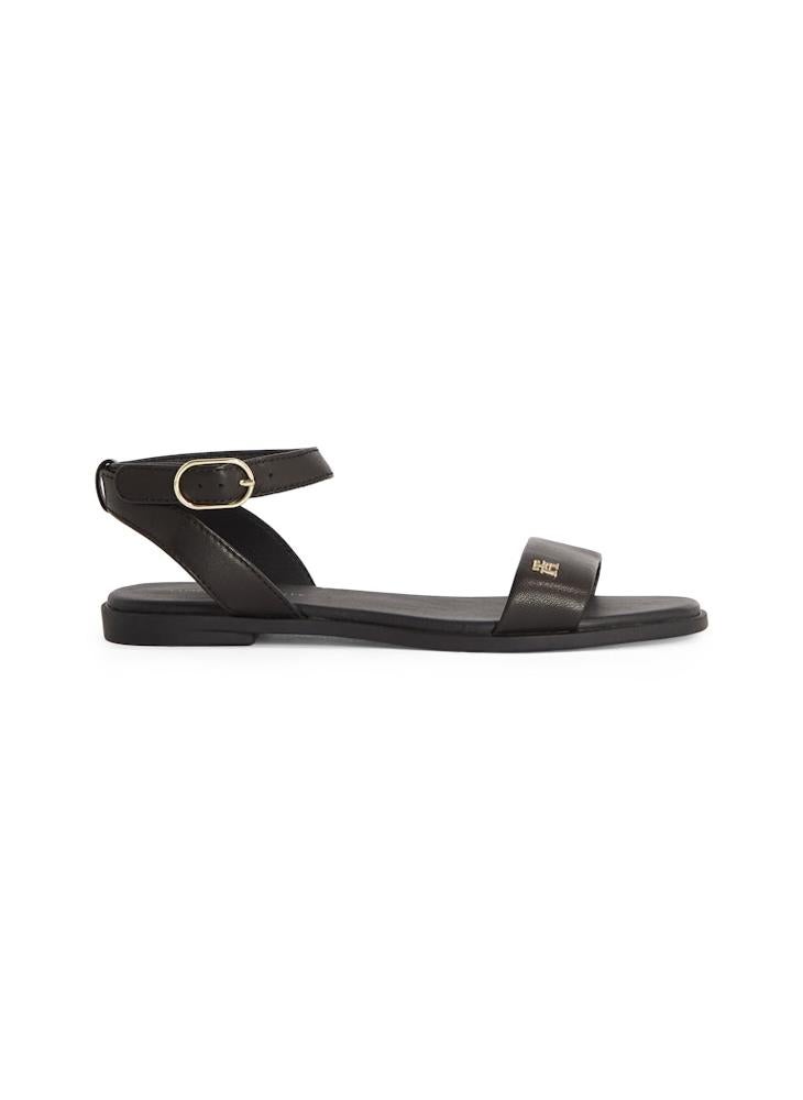 TOMMY HILFIGER Ankle Strap Leather Sandals  - Image 1