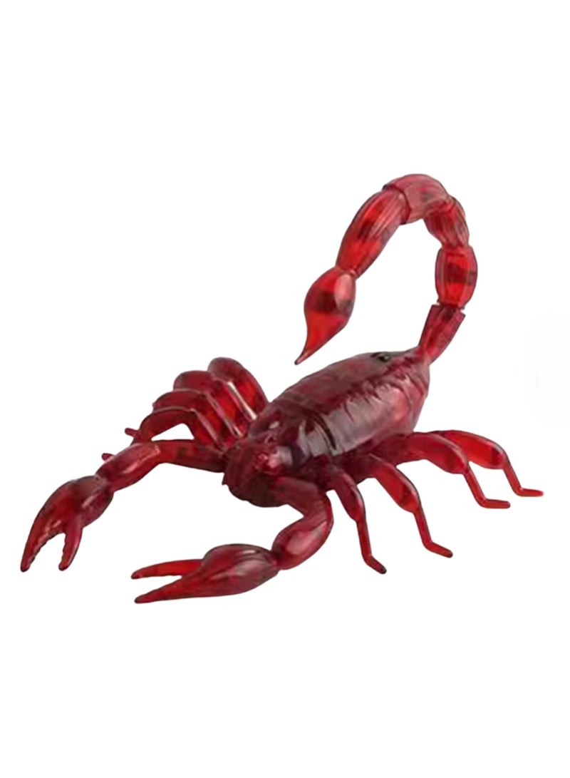 Novel Tricky Simulation Animal Remote Control Electric Red Scorpion Children's Toy - Image 1