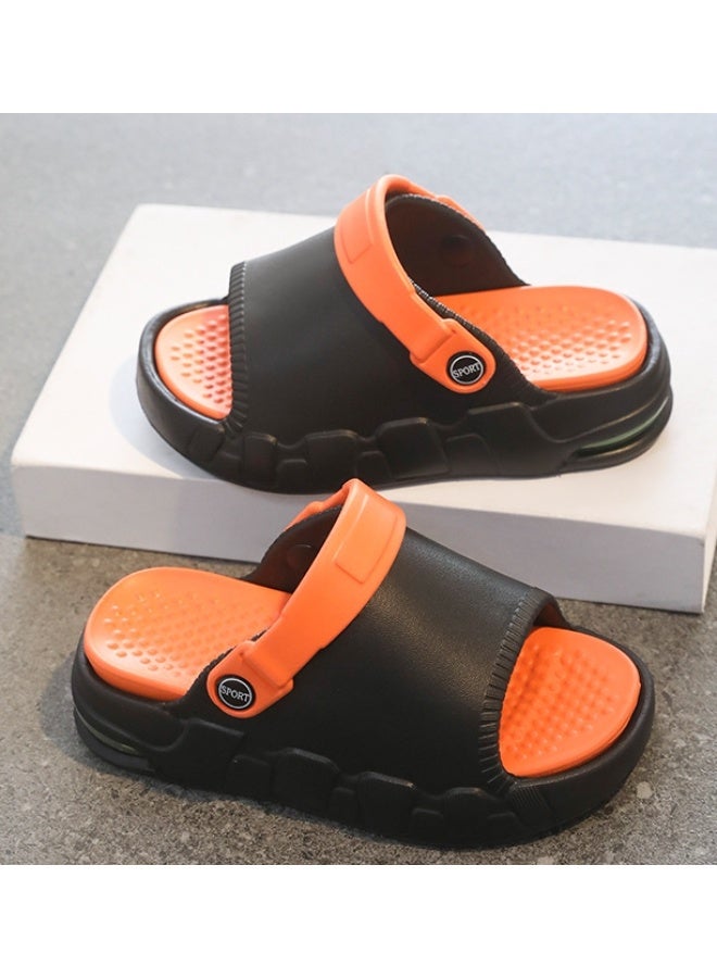 NIBEMINENT Summer  Children Slippers Anti-Slip Soft Bottom Outdoor Wearable Slip-Resistant Toddler Sandals Boys Girls Shoes  - Image 3