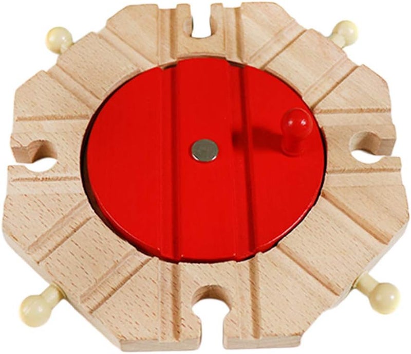 كلاراكو قرص دوار للسكك الحديدية | ملحق مسار قطار خشبي | بناء جسر للسكك الحديدية | لـ - Image 5