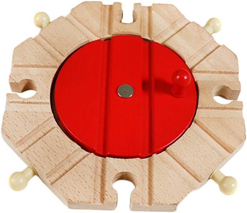 كلاراكو قرص دوار للسكك الحديدية | ملحق مسار قطار خشبي | بناء جسر للسكك الحديدية | لـ - Image 1