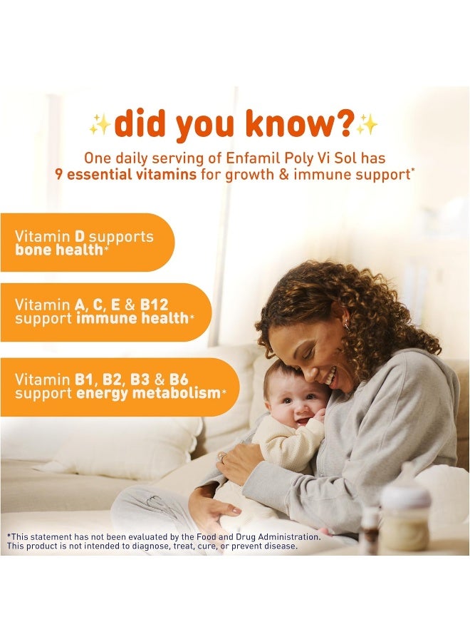 Enfamil Poly-Vi-Sol Liquid Multivitamin Supplement For Infants And Toddlers - Image 3