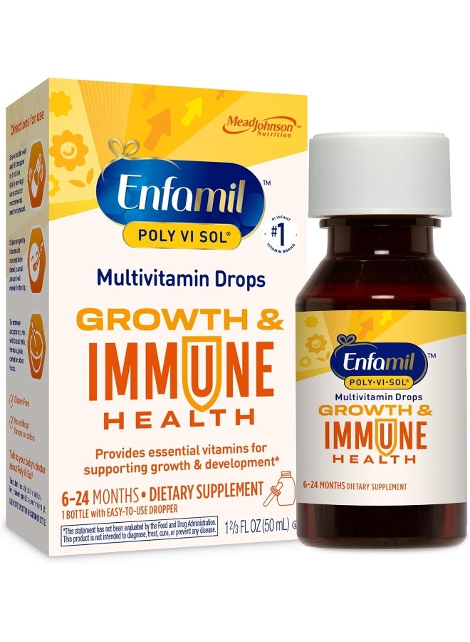 Enfamil Poly-Vi-Sol Liquid Multivitamin Supplement For Infants And Toddlers - Image 1