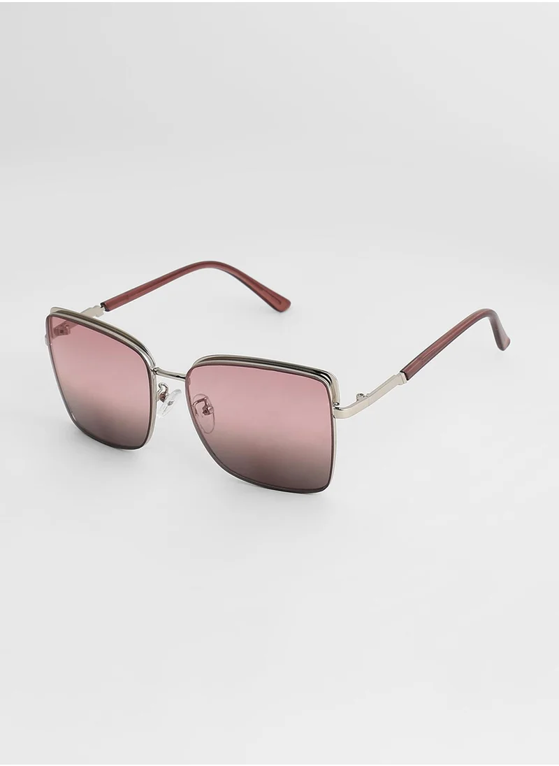 صوص هاوت Gradient Oversized Sunglasses