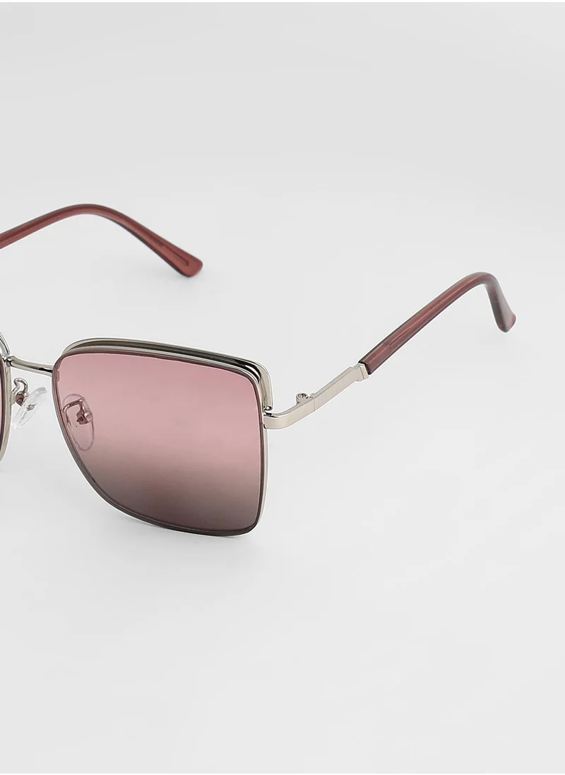 صوص هاوت Gradient Oversized Sunglasses