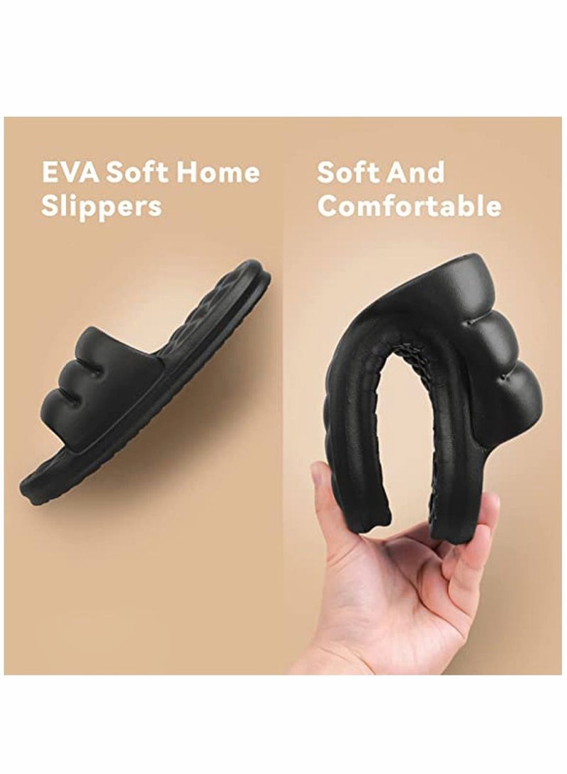 HomarKet Bathroom Shower Slippers Anti-slip Lightweight Men House Super Soft Home Slippers for Indoor & Outdoor  - Image 3