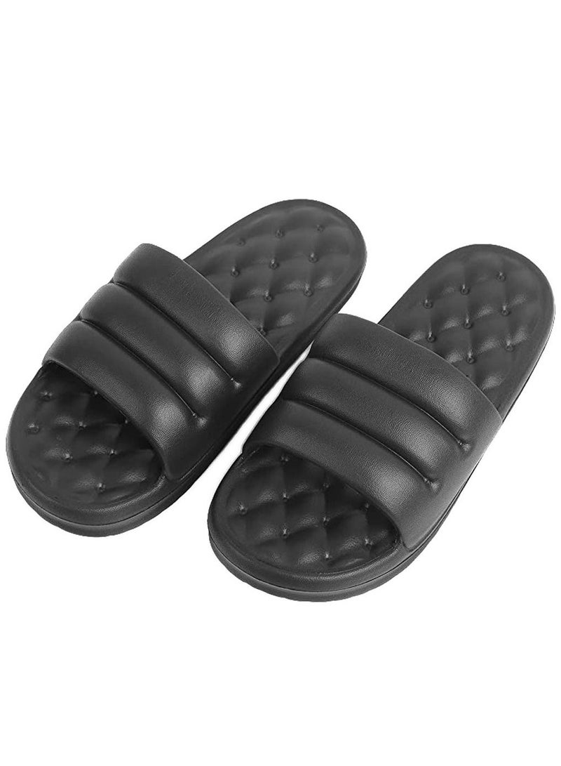 HomarKet Bathroom Shower Slippers Anti-slip Lightweight Men House Super Soft Home Slippers for Indoor & Outdoor  - Image 1