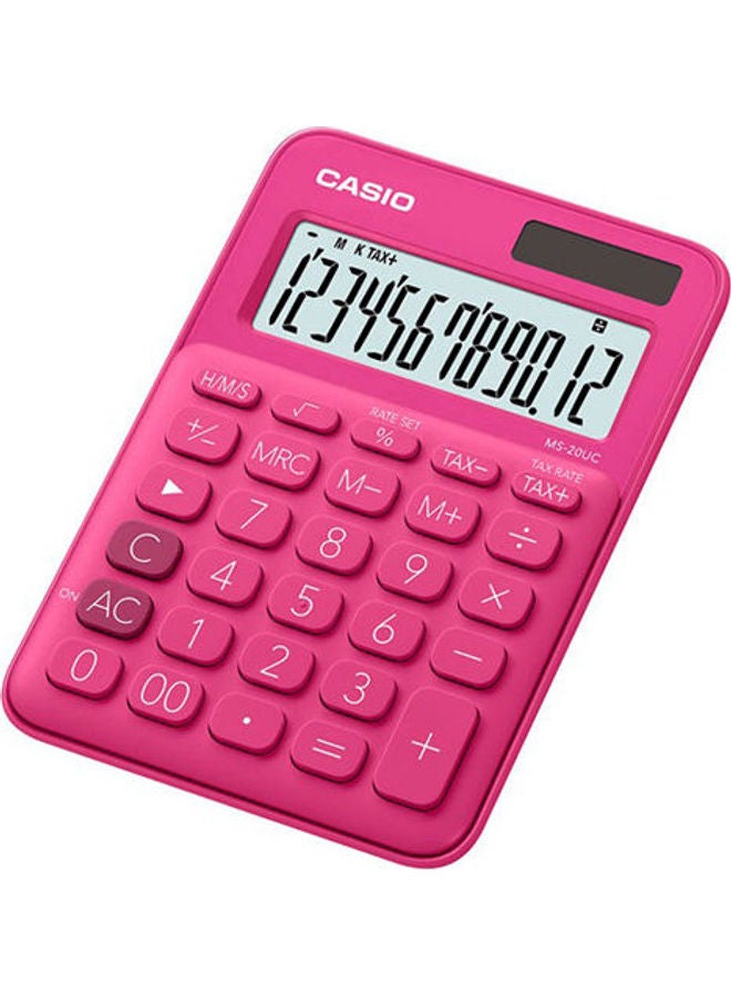 Colorful Calculators Pink