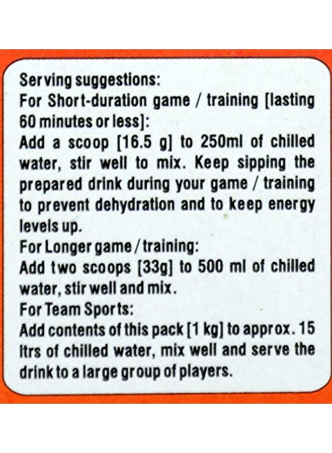 Brio Reload Isotonic Instant Energy Sports Drink Powder | Fortified With Electrolytes, Vitamin B Complex And Vitamin C Pack Of 1 Kg (Green Apple) - Image 3