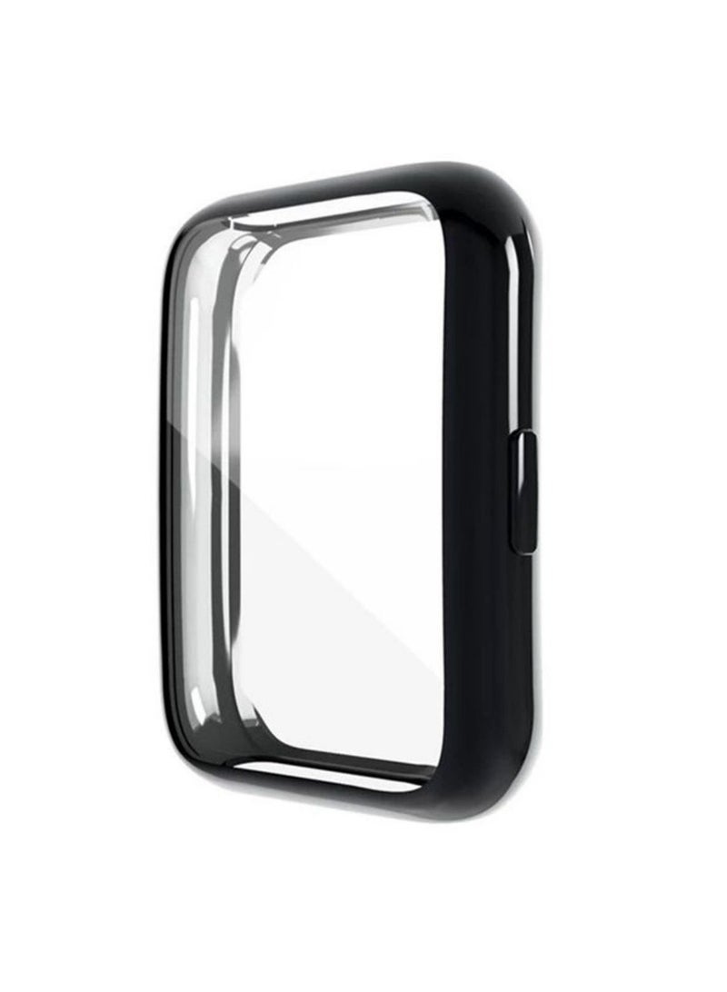 3-Pieces -TPU full cover case Huawei Watch Fit 2 Clear/Gold/Black - Image 4