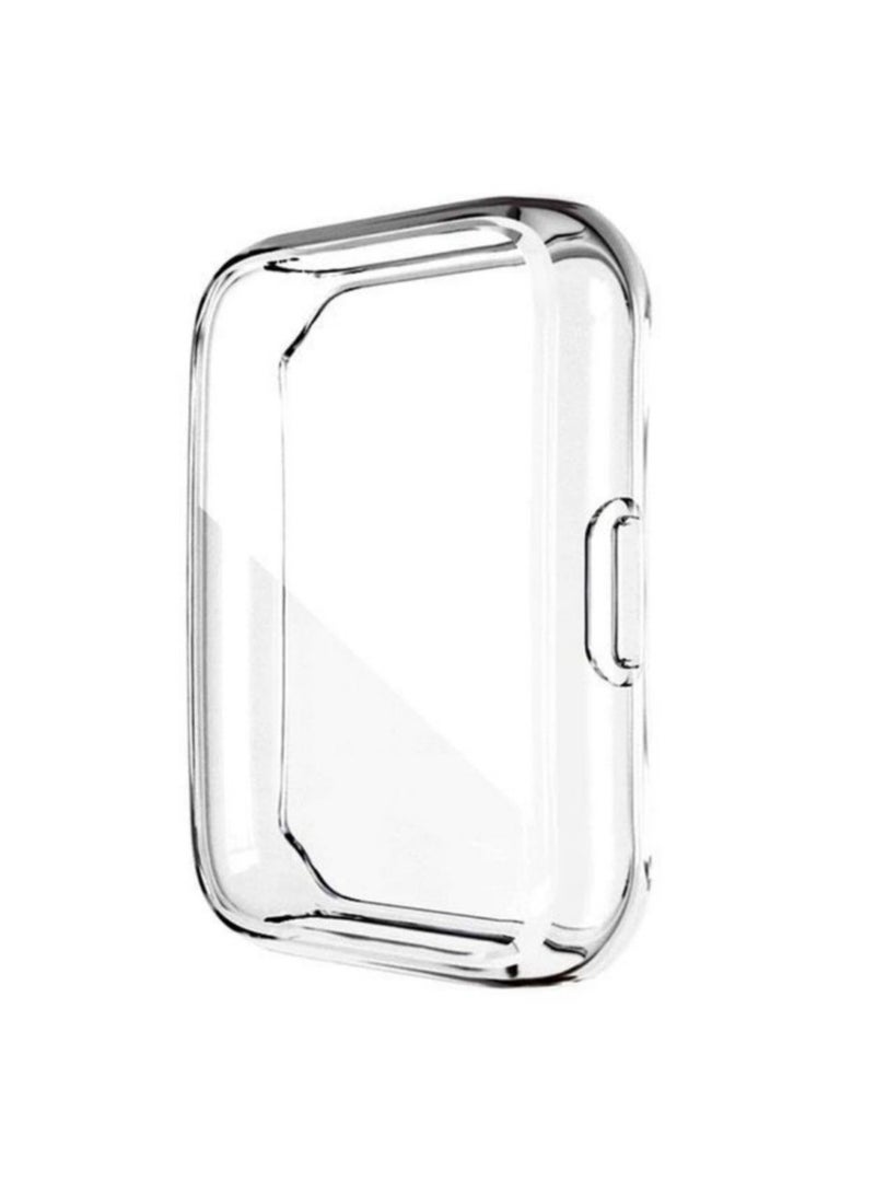 3-Pieces -TPU full cover case Huawei Watch Fit 2 Clear/Gold/Black - Image 2