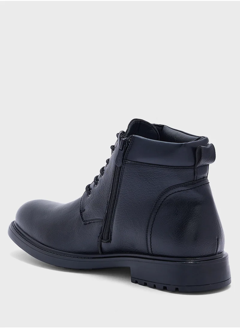 Robert Wood Biker Boots