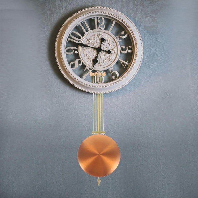Yardwe Grandfather Clock Pendulum Replacement Metal Wall Clock Movement DIY Repair Part Mechanism Part Pendulum Accessory for Home Office - Image 4